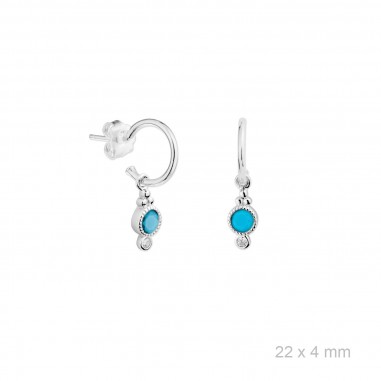 Boucles d'oreilles en Argent