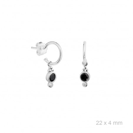 Boucles d'oreilles en Argent