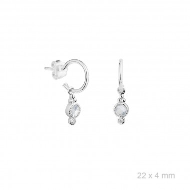 Boucles d'oreilles en Argent
