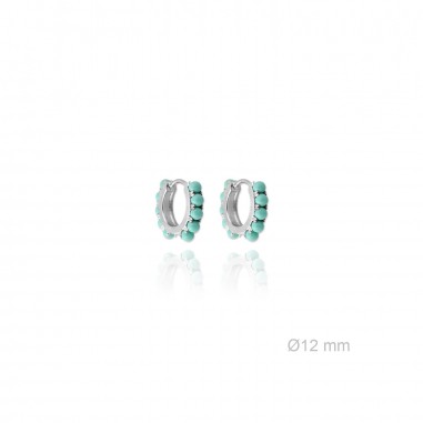 Boucles d'oreilles en Argent