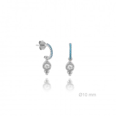 Boucles d'oreilles en Argent