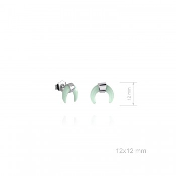 Pendientes Luna Invertida...