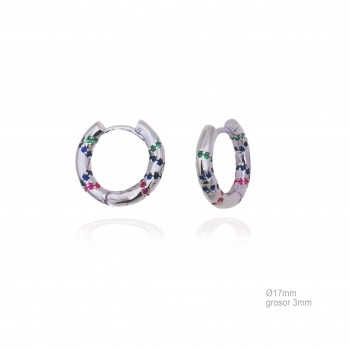 Boucles d'oreilles Zircons