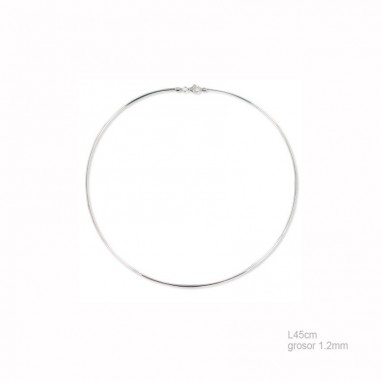 Cadena omega 140 45cm x 1,2mm