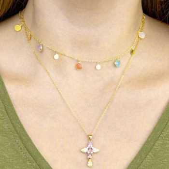 Silver Necklaces with Cubic... 2