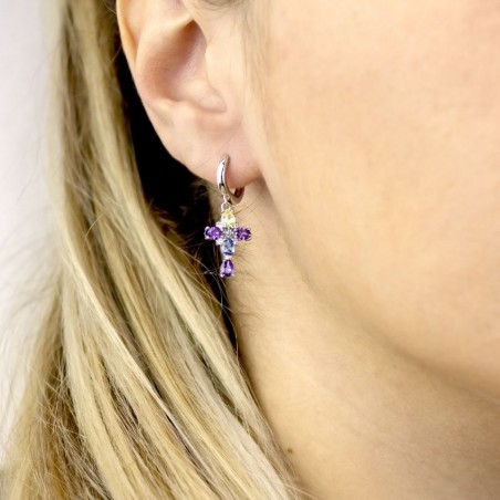 Boucles d'oreilles en Argent