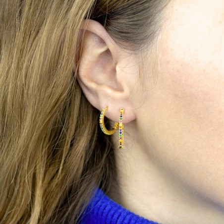 Boucles d'oreilles en Argent | Ø16mm