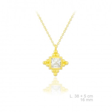 Silver Necklaces with Cubic Zirconium