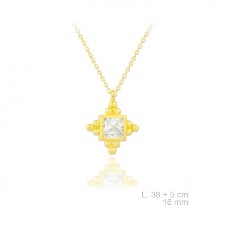 Silver Necklaces with Cubic Zirconium