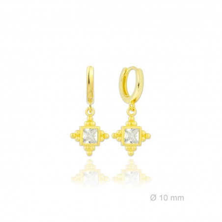 Boucles d'oreilles en Argent