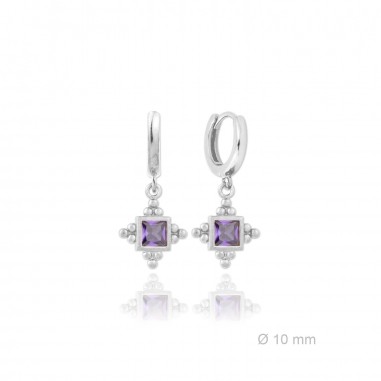 Boucles d'oreilles en Argent