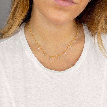 Silver Necklaces with Cubic... 2