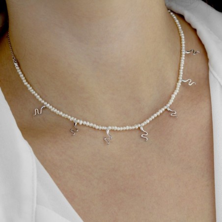 Gargantilha em Prata Esterlina