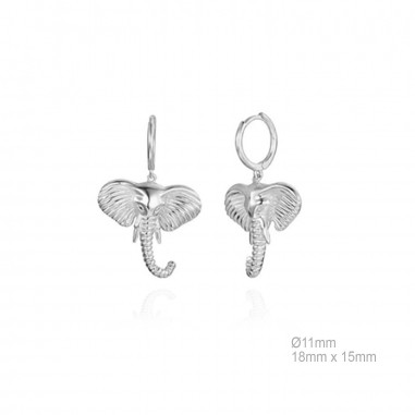 Earrings Sterling silver