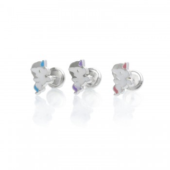 Boucles d'oreilles Argent...