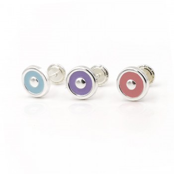 Boucles d'oreilles Argent...
