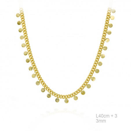 Sautoirs Argent lisse