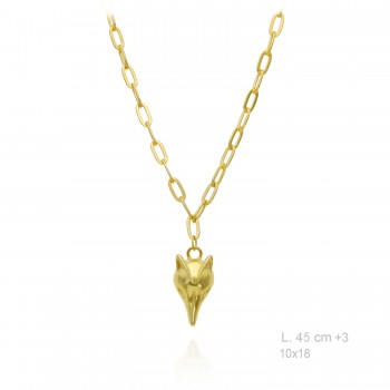 Gargantilla Dorada Zorro