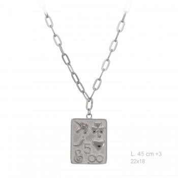 Sautoirs Argent lisse