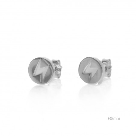 Pendientes Presión 8mm Rayo Nacar