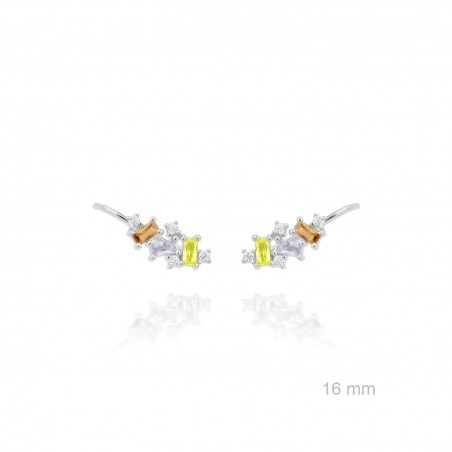 Escaladores de orelha em Prata Esterlina