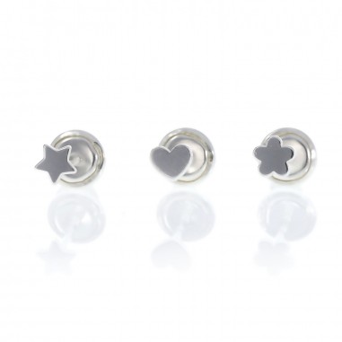 Pendientes Rosca Surtido 4mm