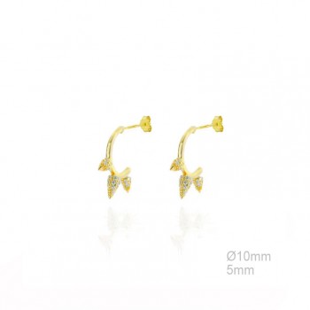 Pendientes Aro Dorado...