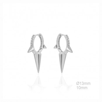 Boucles d'oreilles Argent...