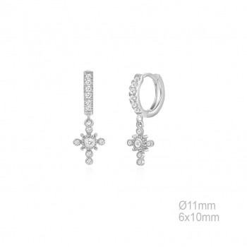 Boucles d'oreilles Zircons
