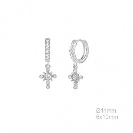 Boucles d'oreilles Zircons