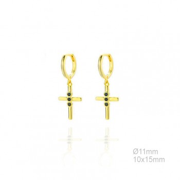 Pendientes Aro Dorado 11mm...