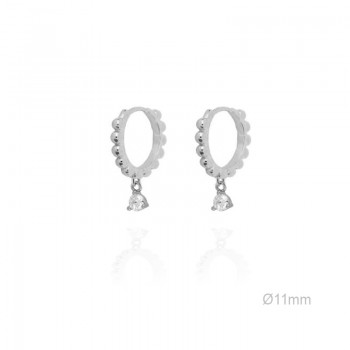 Boucles d'oreilles Zircons