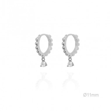 Boucles d'oreilles Zircons