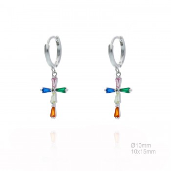 Boucles d'oreilles Zircons