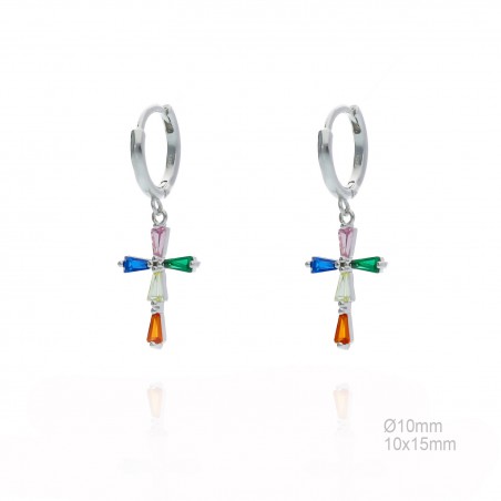 Boucles d'oreilles Zircons