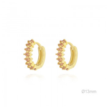 Boucles d'oreilles Zircons