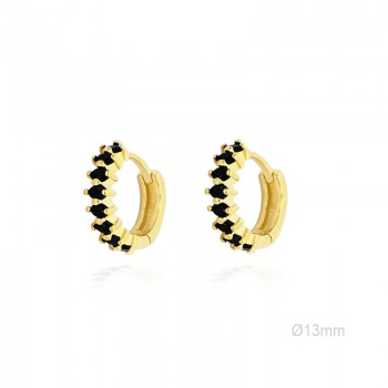 Boucles d'oreilles Zircons