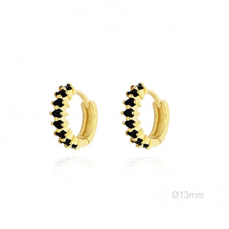 Boucles d'oreilles Zircons