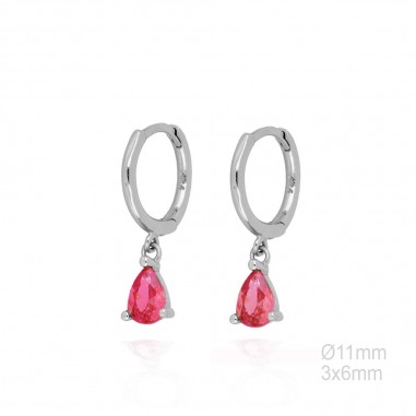 Boucles d'oreilles Zircons