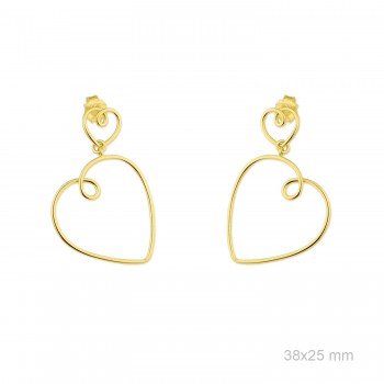 Pendientes Corazones DAISY...