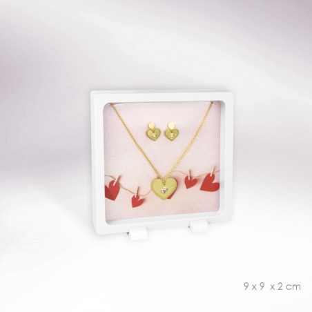 Packs de la Saint-Valentin - Boucles d'oreilles et sautoir