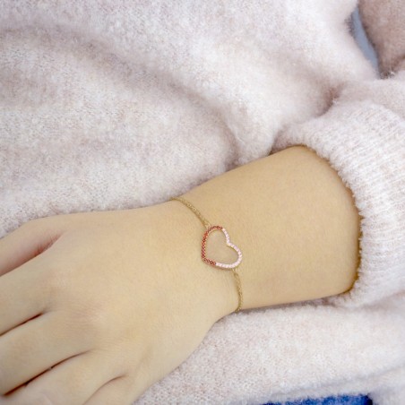 Pulsera Corazón JULIETA VERUTIA Dor.