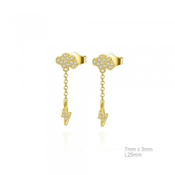 Pendientes Nube Circ....