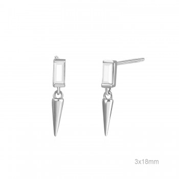 Boucles d'oreilles Zircons