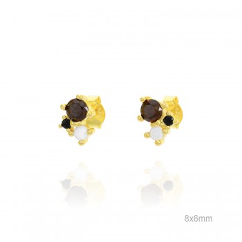 Boucles d'oreilles Zircons