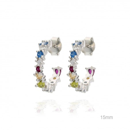 Boucles d'oreilles Zircons