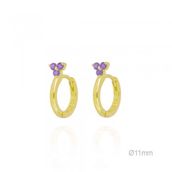 Pendientes Aro Dorado 3...