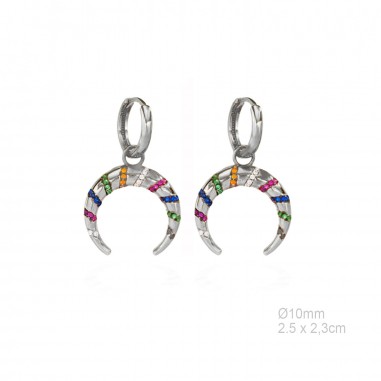 Boucles d'oreilles Zircons