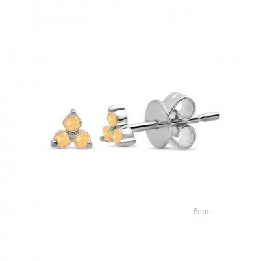 Boucles d'oreilles Zircons