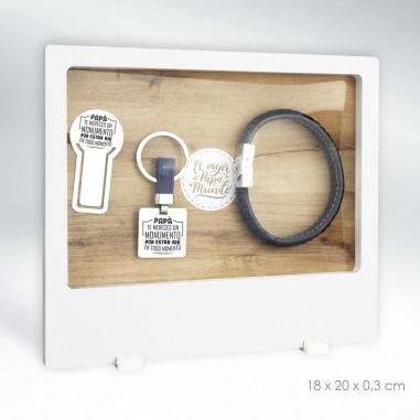 Father's Day Packs - Stainless Steel Book-Markers, bracelet and key-ring